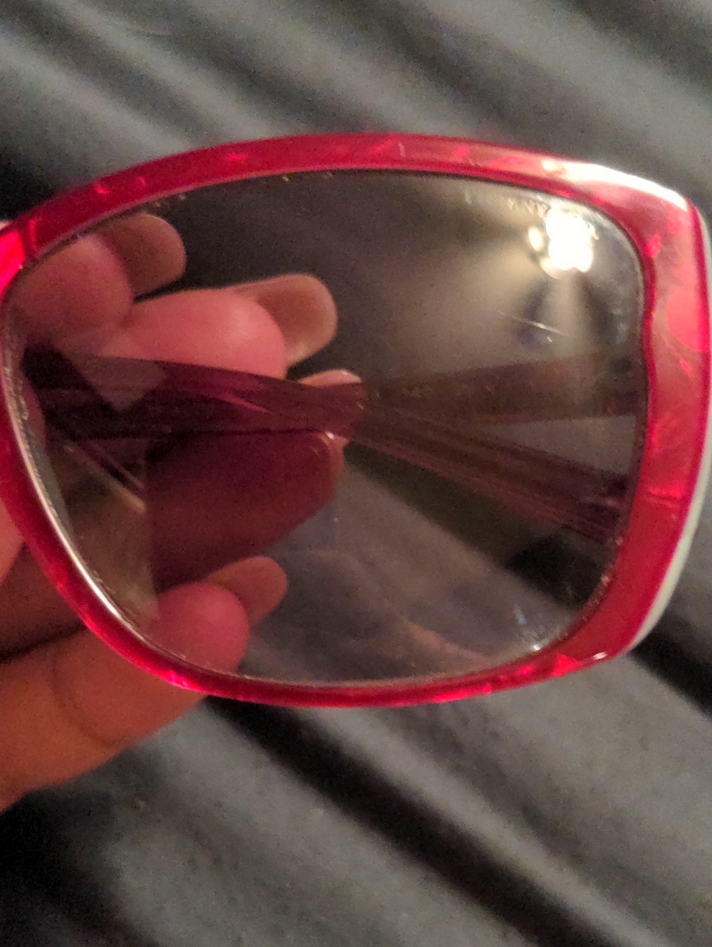 Tiffany & Co. Pink Oversized Square Sunglasses - Picture 4 of 6